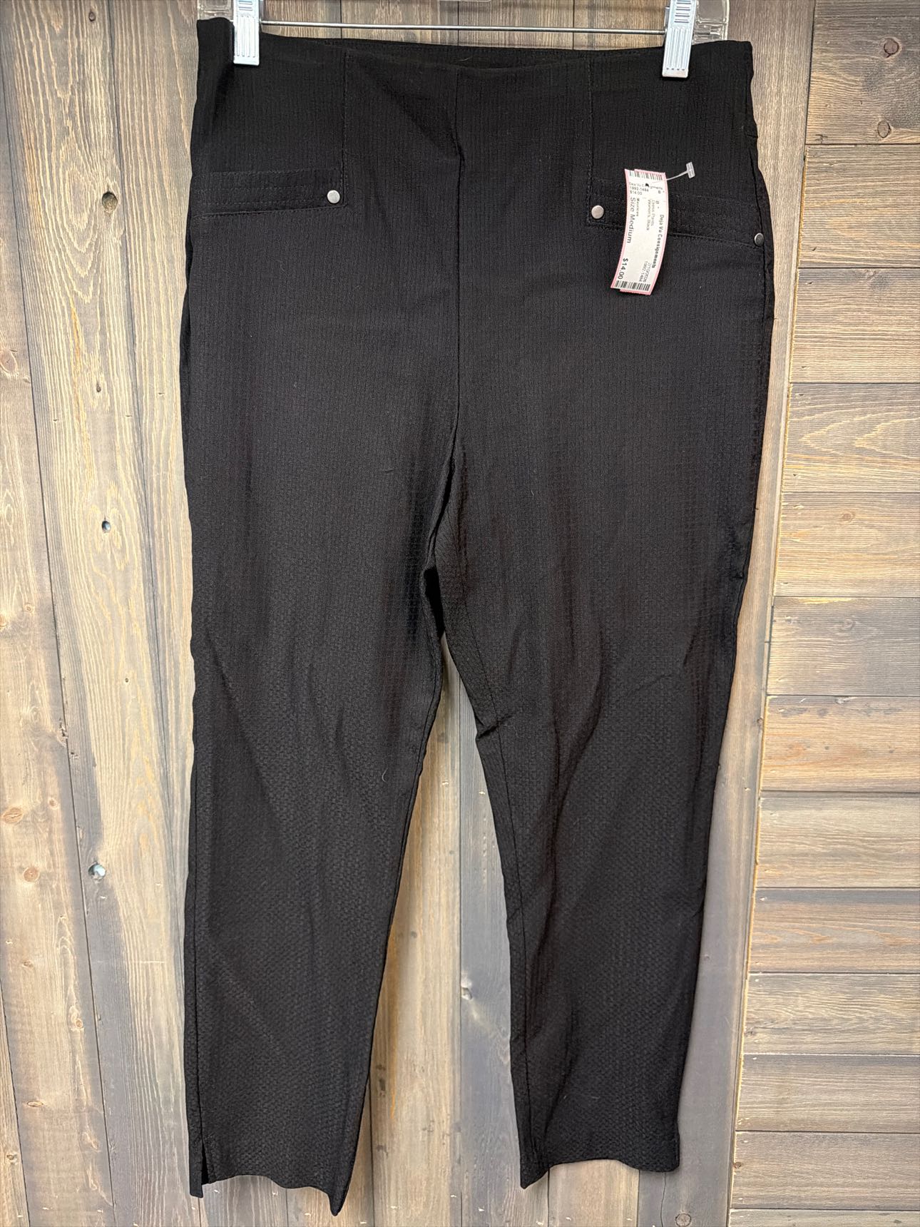 Women's Size Medium Maurices Black Dress Pants