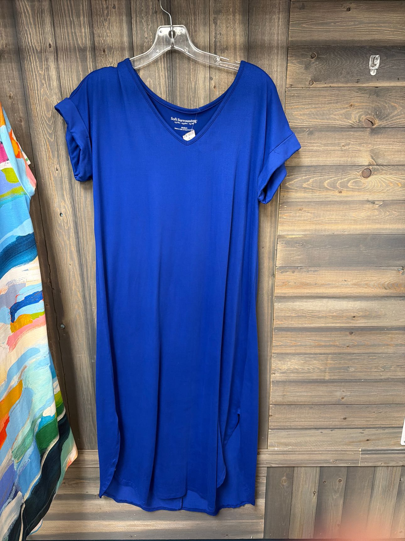 Women's Size Medium Soft Surrounding Blue Dress