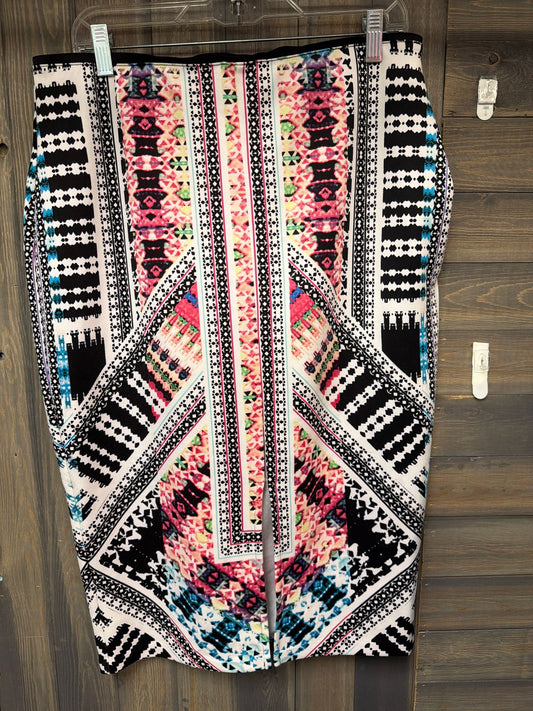 Women's Size Large Bisou Bisou White Skirt