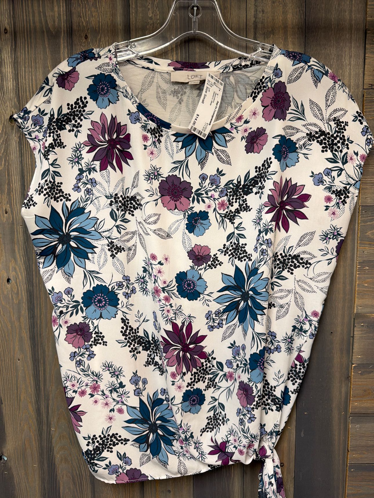 Women's Size Small Loft White Sleeveless