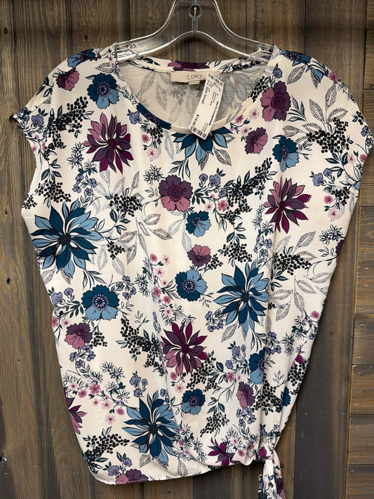 Women's Size Small Loft White Sleeveless