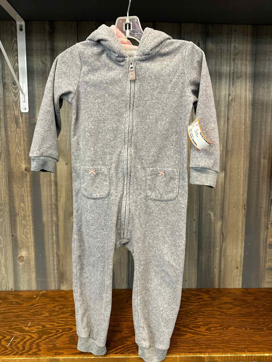 Girl's Size 24mths Carters Gray Romper